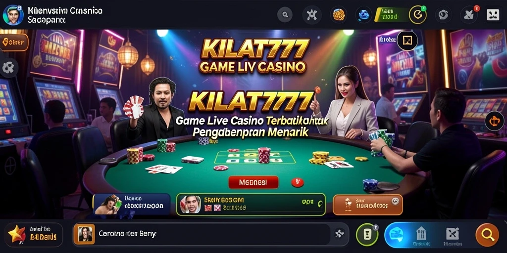 Gameplay KILAT777 yang mendebarkan dengan dealer profesional.