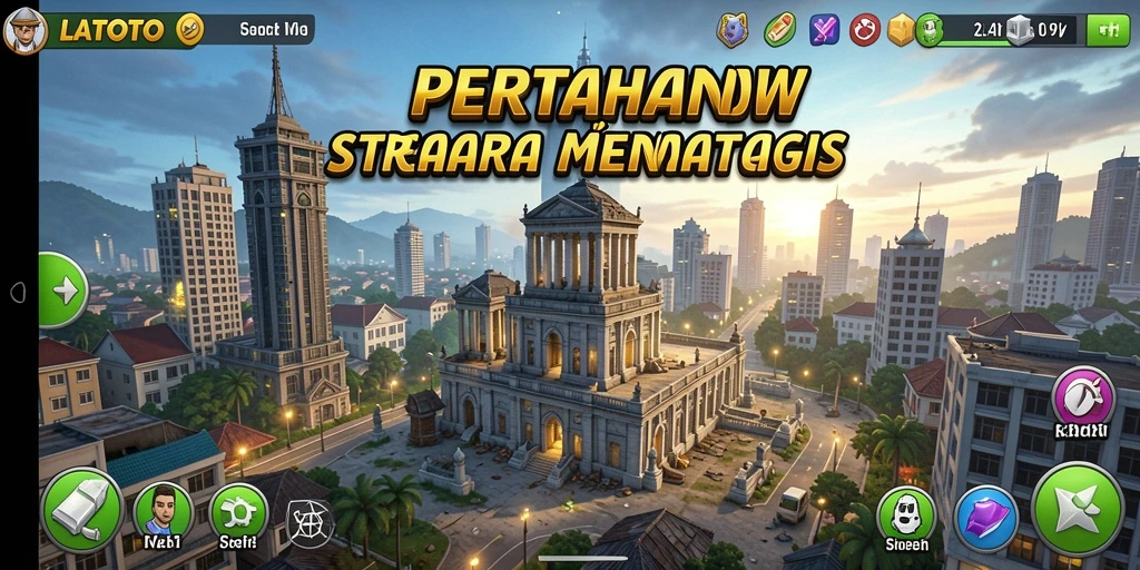 Tampilan gameplay LATOTO yang menegangkan dan penuh strategi.