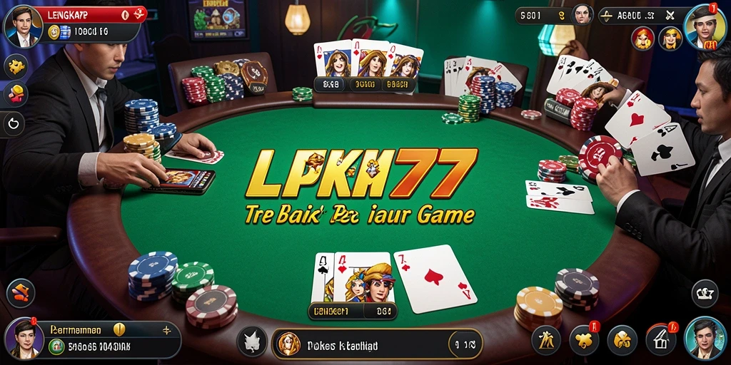 Tampilan gameplay LENGKAP777 yang seru dan menantang.