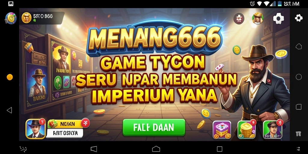 Tampilkan permainan Tycoon yang seru dan menantang di MENANG666.