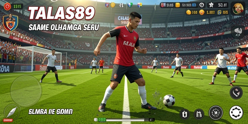 Tampilan gameplay dalam TALAS89 yang menarik dan interaktif.