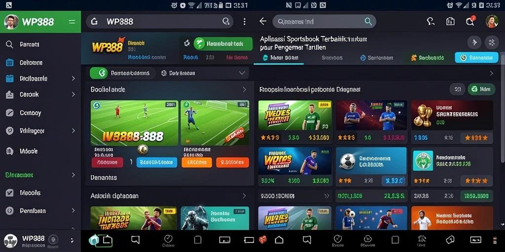 Tampilan screenshot utama WP888 menampilkan interaksi taruhan langsung yang seru.